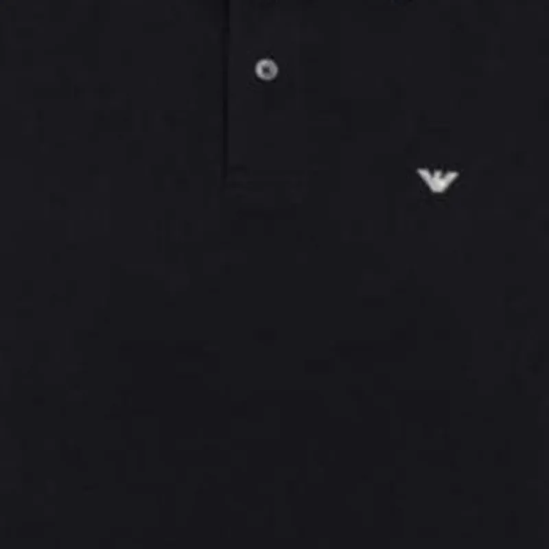 EMPORIO ARMANI Polo Shirt Men Black-3