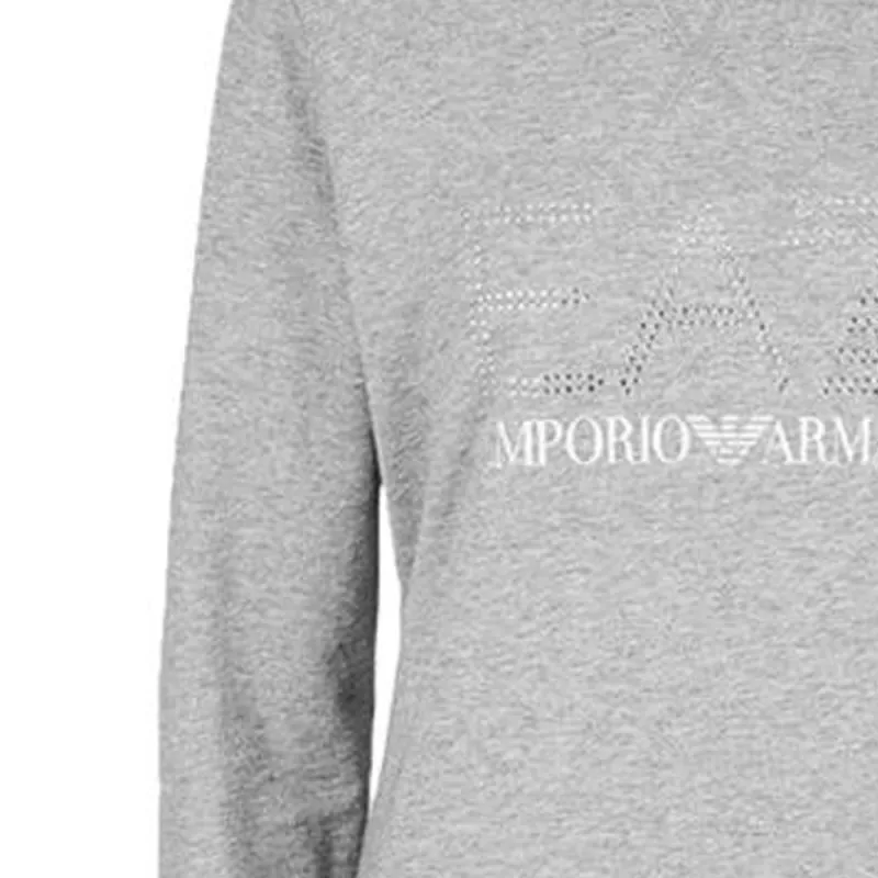 EMPORIO ARMANI EA7 Sweatshirt Women's Gray-4