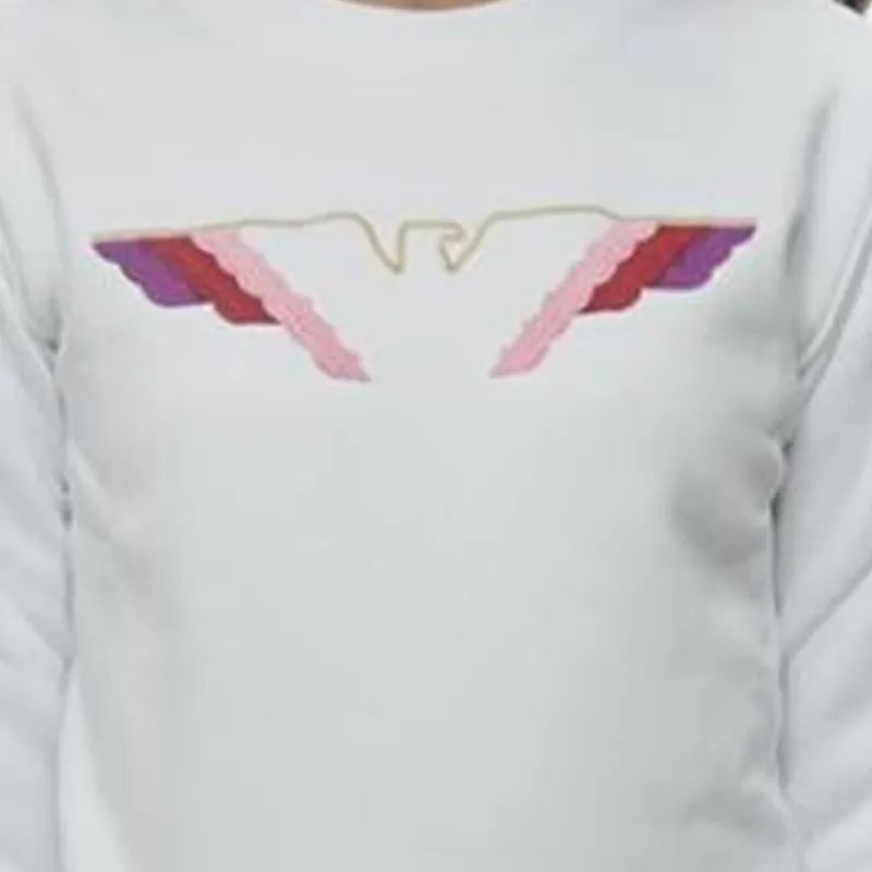 EMPORIO ARMANI Sweatshirts Women's White-6