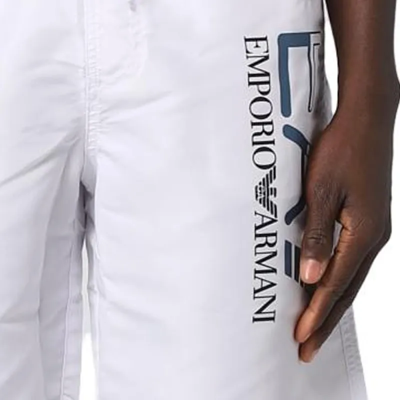 EMPORIO ARMANI EA7 Casual Shorts Men White-4