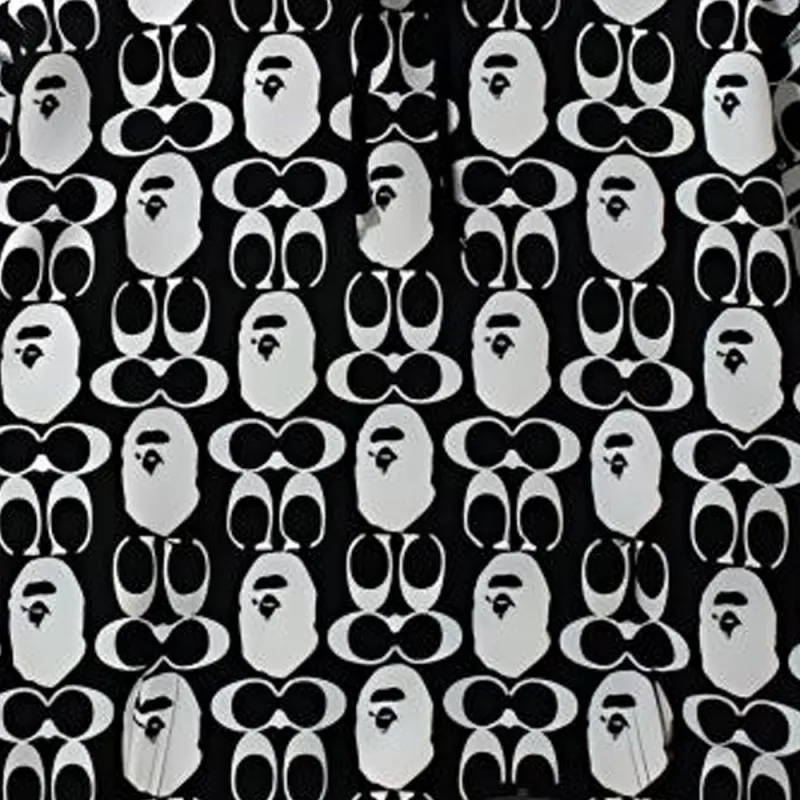A Bathing Ape X COACH Sweatshirts Men Black-3