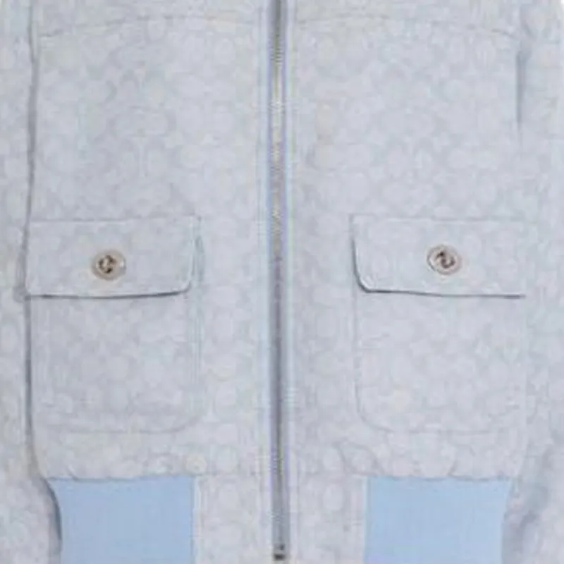 COACH Jackets Women's Light Blue-3