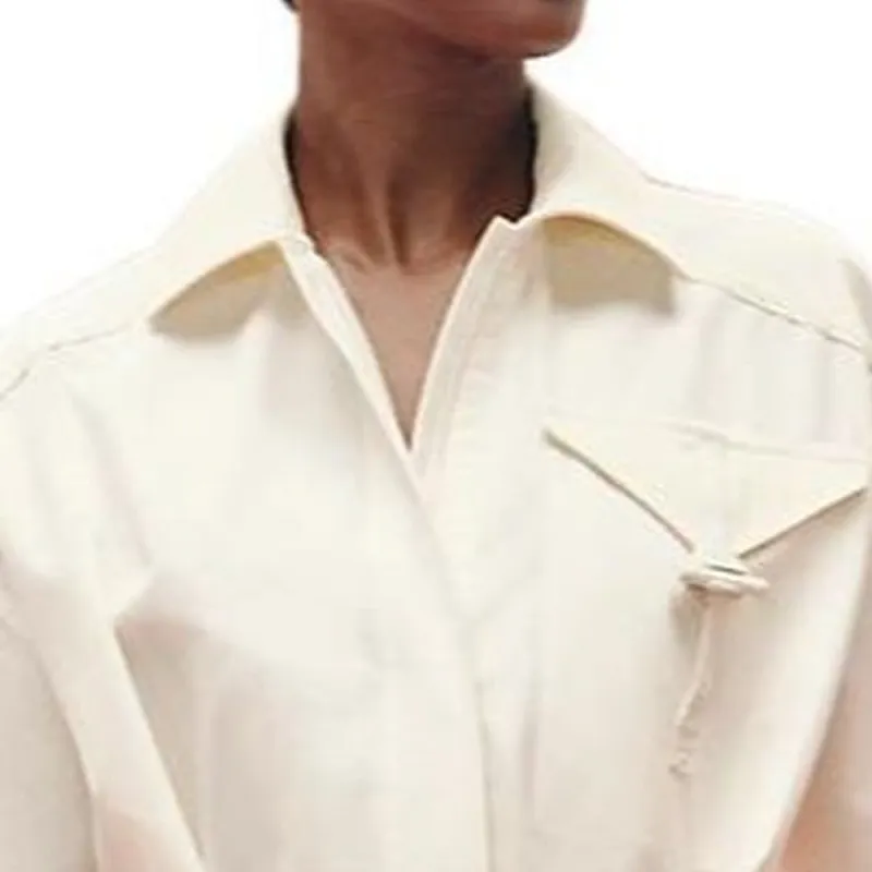 HERMES Jumpsuits Women's Gray White-2