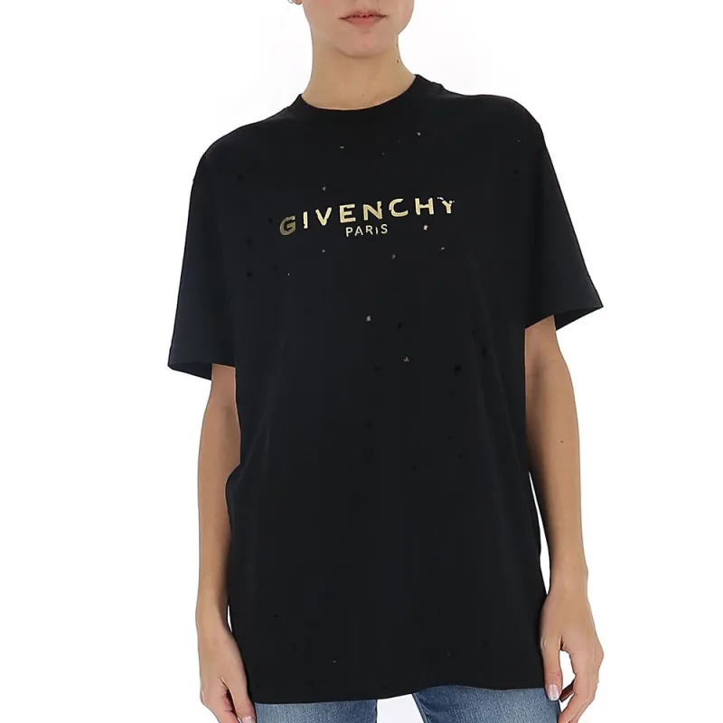 GIVENCHY Regular T Shirt Women's Black-2