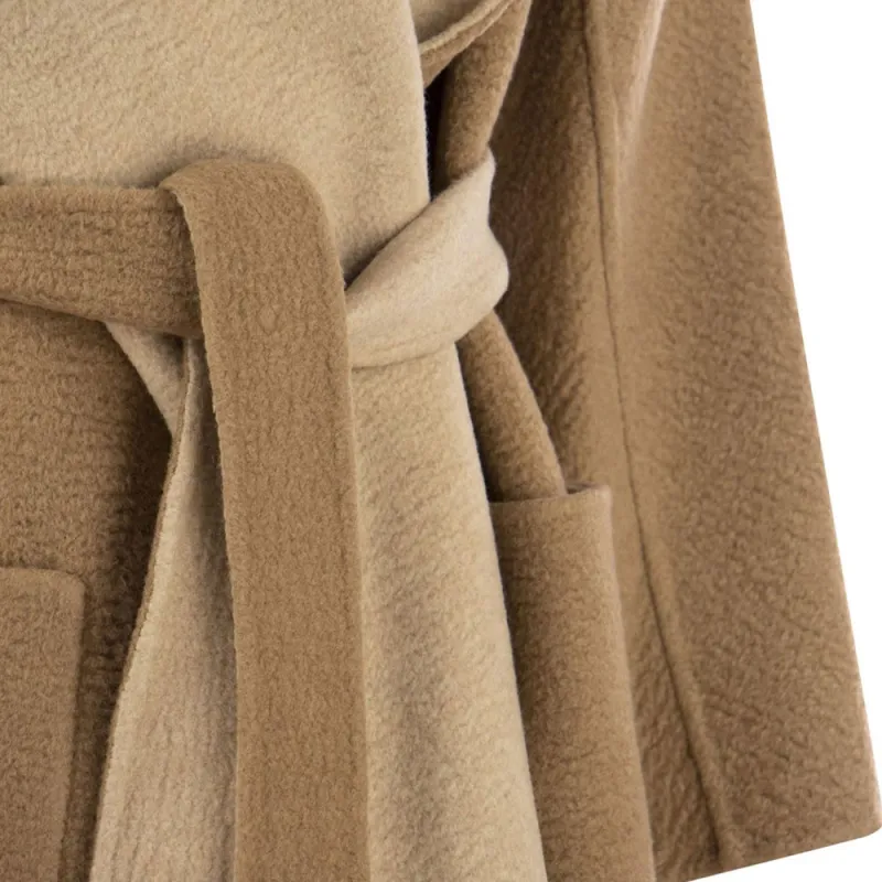 MaxMara Senna Belted Reversible Coat-4