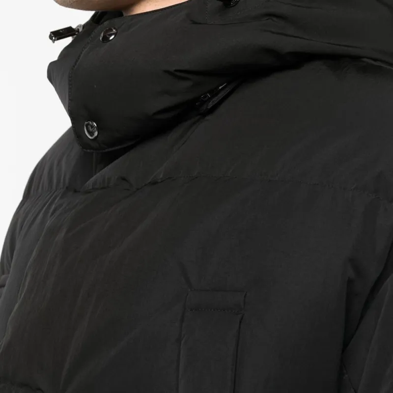 EMPORIO ARMANI Hooded Padded Down Coat-4