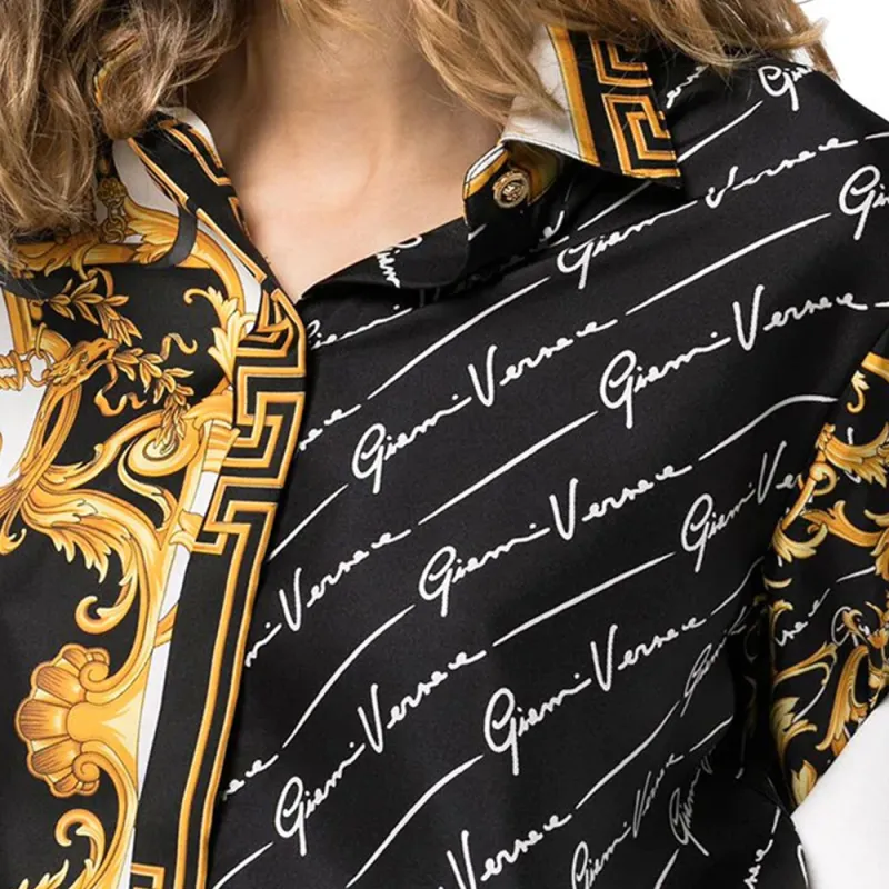 VERSACE Shirts Women's Multicolor-6