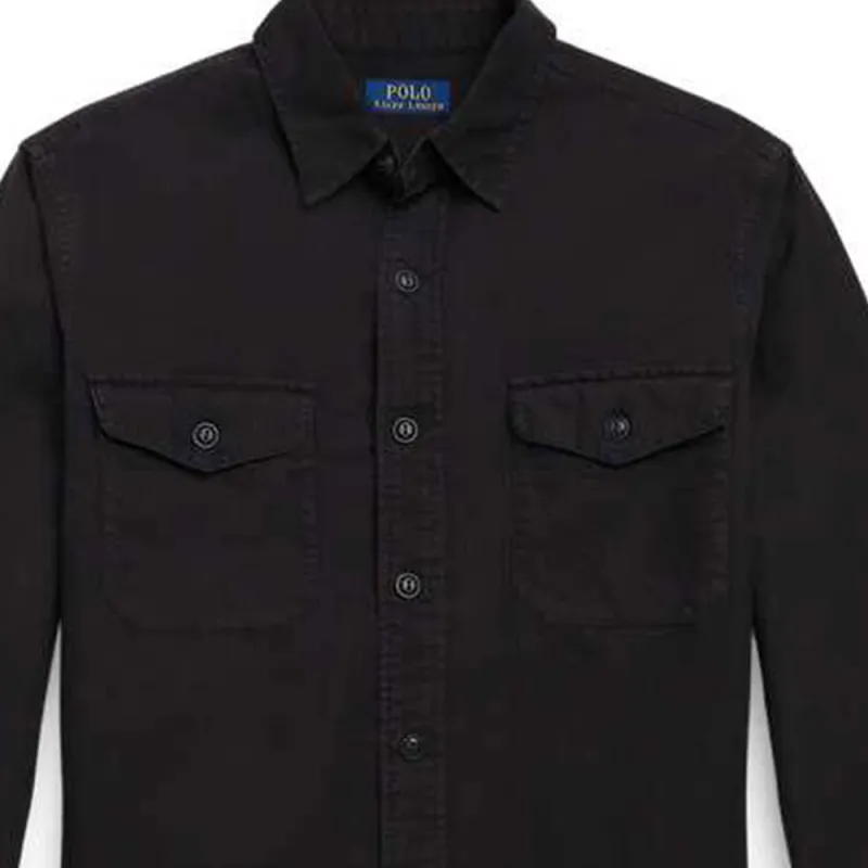 Polo Ralph Lauren Shirts Men Black-4