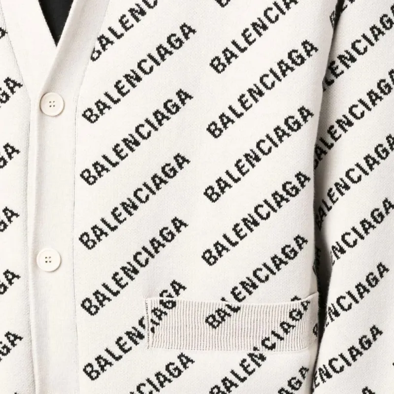 Balenciaga Sweaters Men White-4