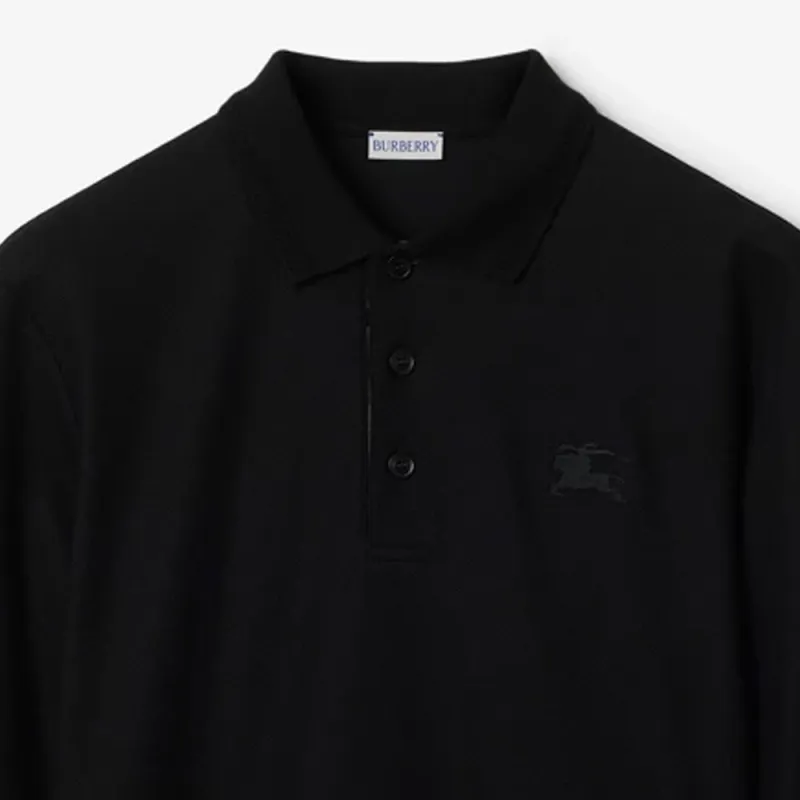 Burberry Cotton Polo Shirt-5