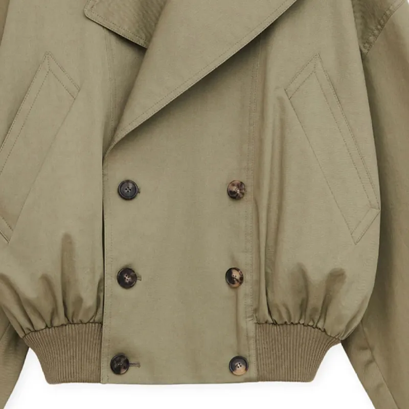 LOEWE Balloon Jacket 'Military Green'-4