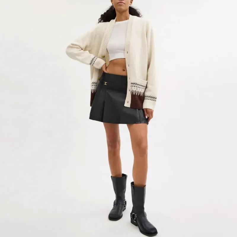 COACH SS24 Knitwear Women's Ivory White-1