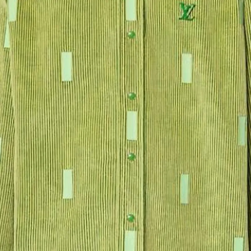 LOUIS VUITTON Lv X Park Seo Bo Corduroy Long Sleeved Shirt-4