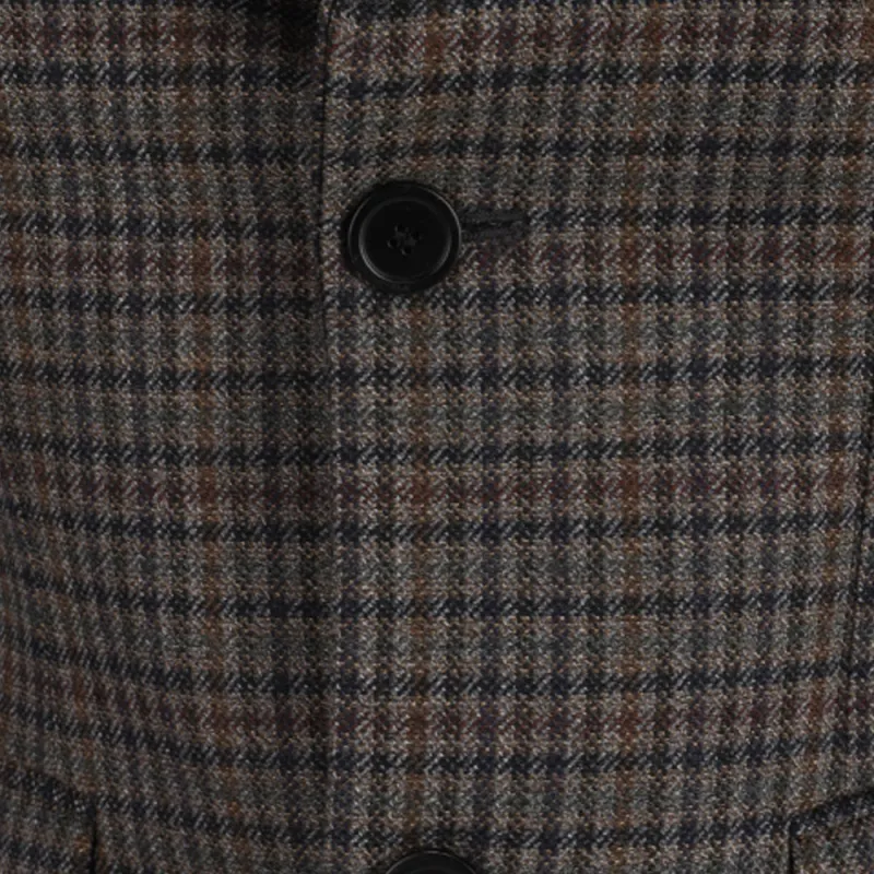 Balenciaga Hourglass Plaid Jacket-5