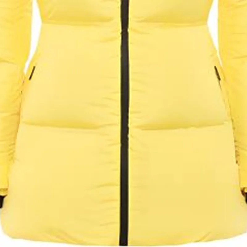 PRADA Puffer Jacket Women's Yellow-7