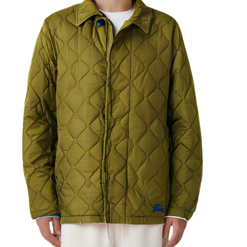 Burberry SS24 Jackets Coats Men's Green-4