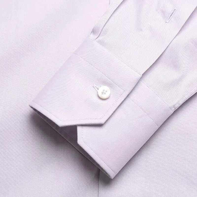 Zzegna Shirts Men Purple Lilac-3