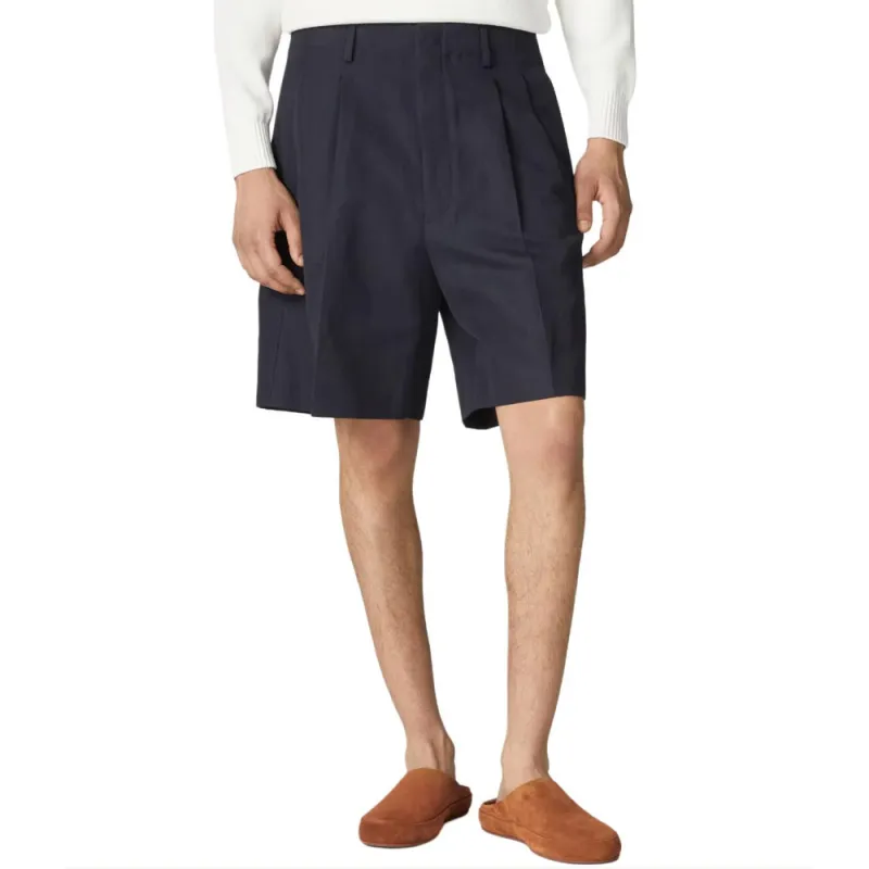 Loro Piana Casual Shorts Men's Marine Blue-3