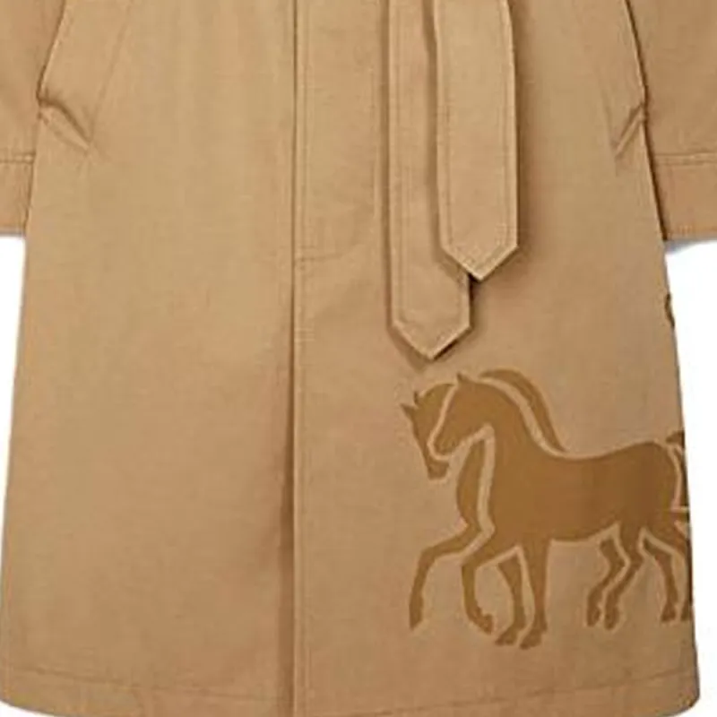 COACH Trench Coats Men Khaki-3