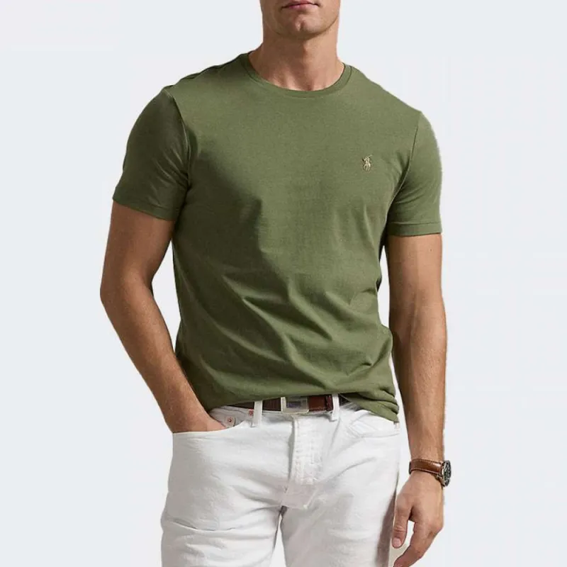 Polo Ralph Lauren Pony Embroidered Crewneck T Shirt-3