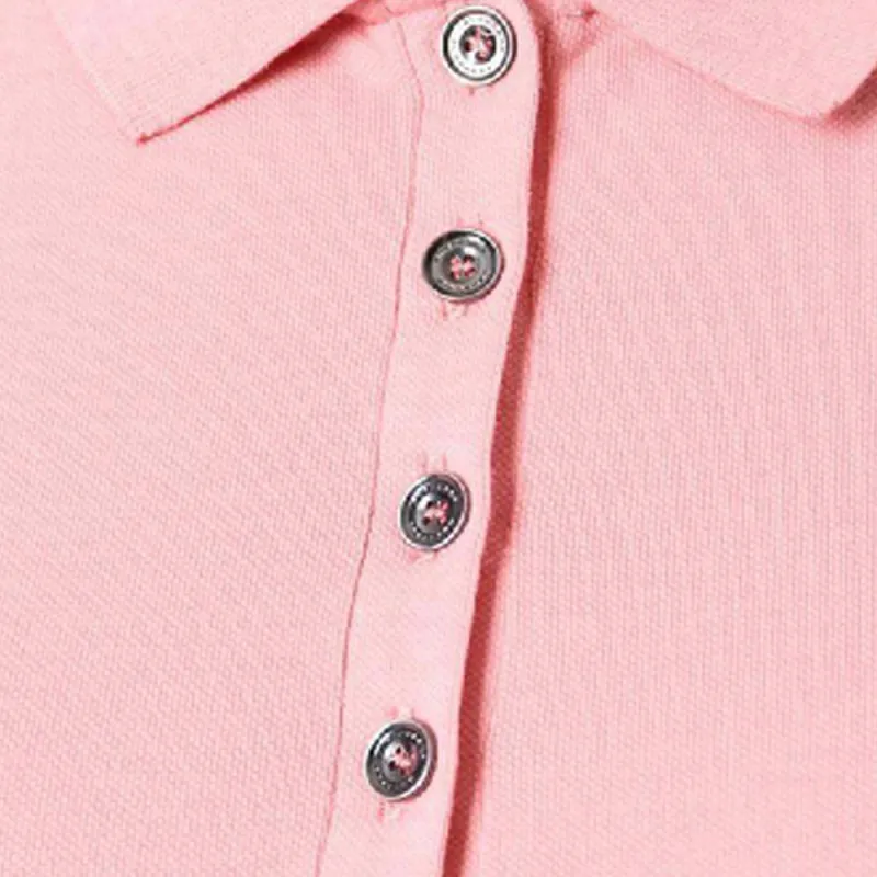 Burberry SS23 Polo Shirt Women's Pink-3