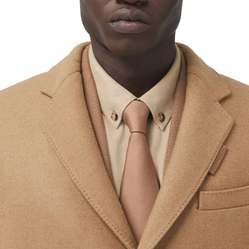 Burberry Coats Men Camel-4