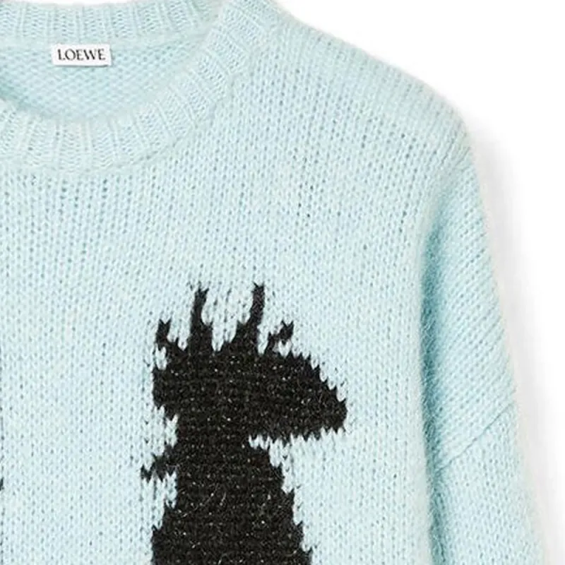 LOEWE Sweaters Men Light Blue-1
