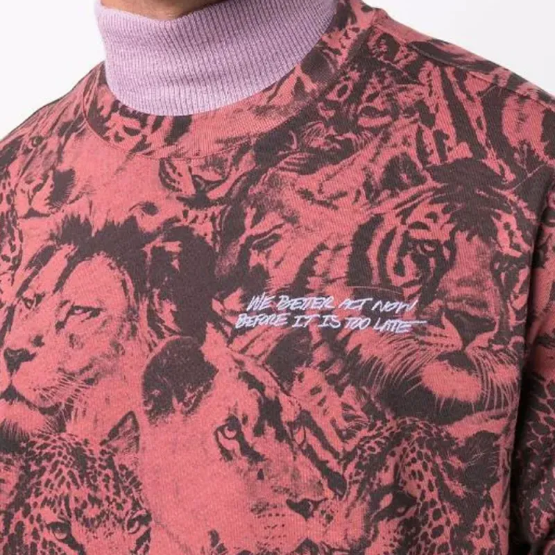 KENZO T Shirts Men Red-4