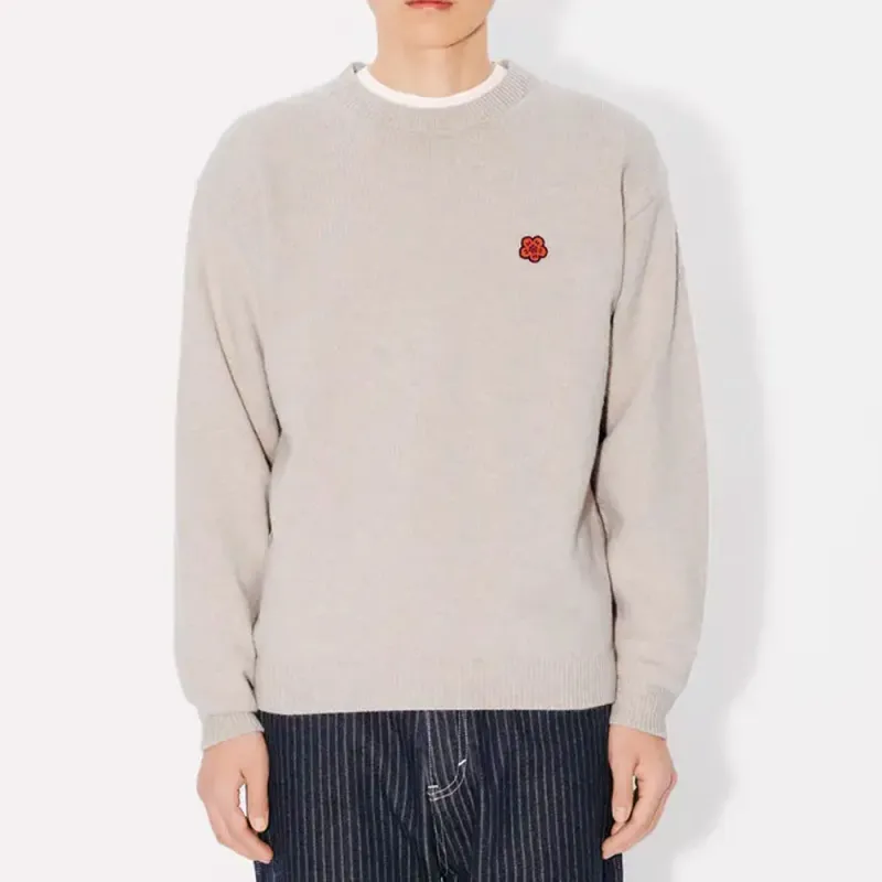 KENZO Boke Flower Embroidered Knitted Jumper-2