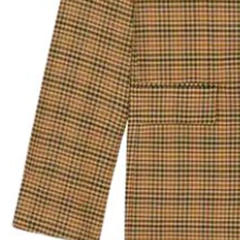 KENZO Checked Single breasted Blazer-3