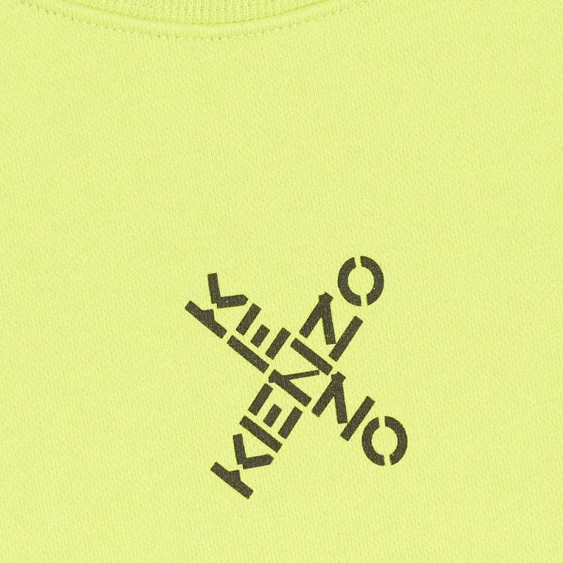 KENZO Sweatshirts Men Yellow-4
