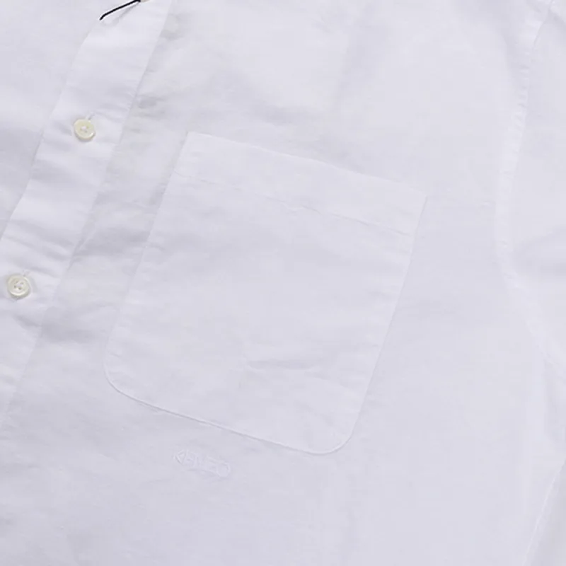 KENZO Shirts Men White-3