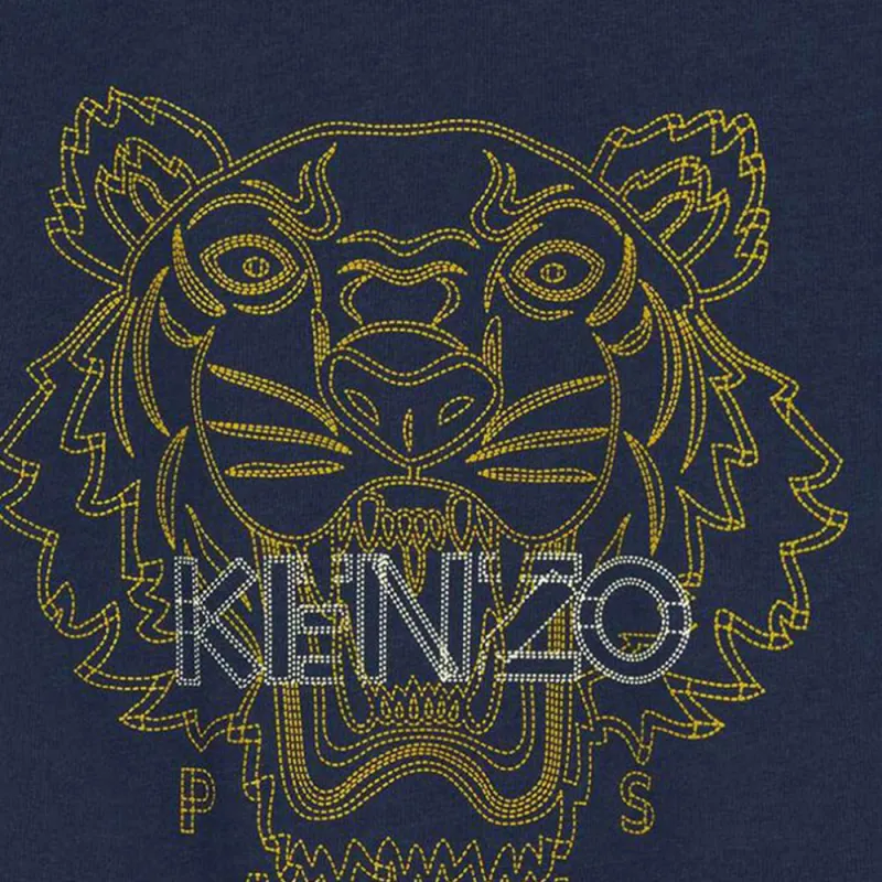 KENZO T Shirts Unisex Navy-3