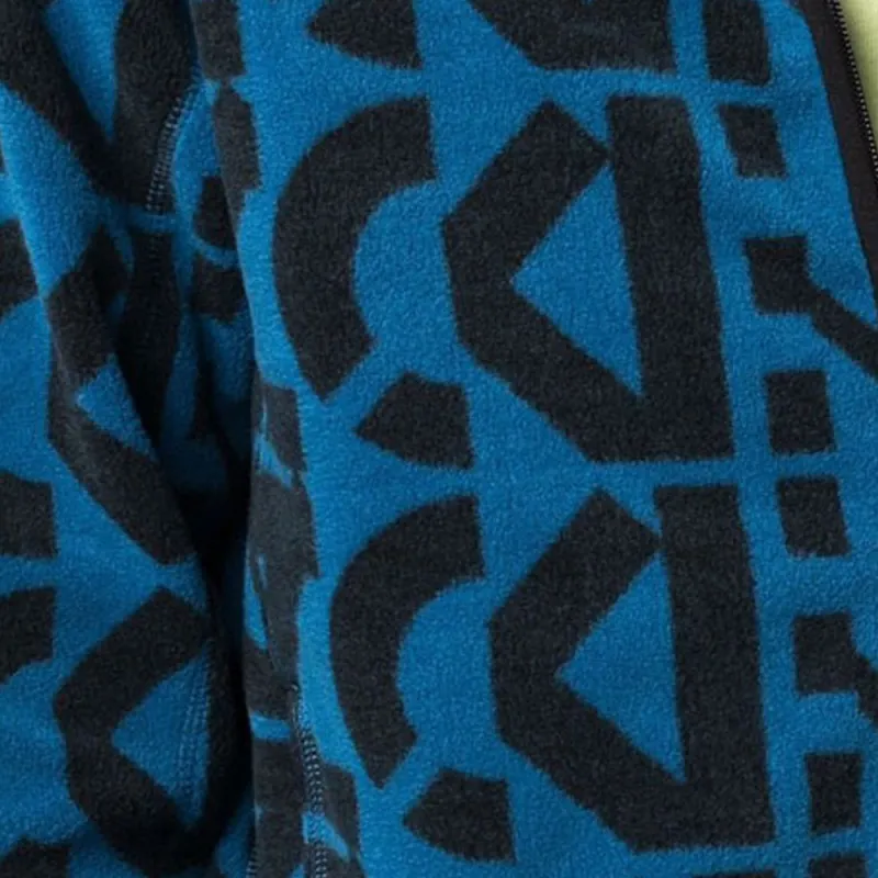 KENZO Allover Monogram Zipped Hoodie-4