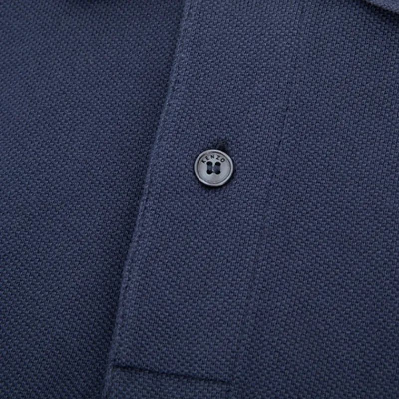 KENZO Polo Shirts Men Navy Blue-4