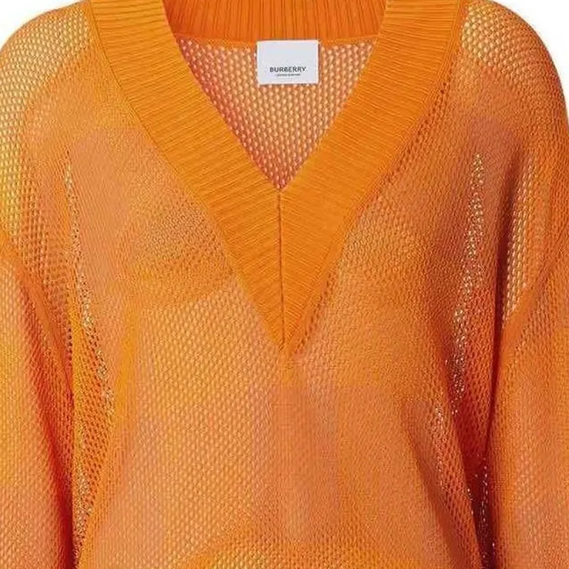 Burberry Sweater Women's Dark Orange-5