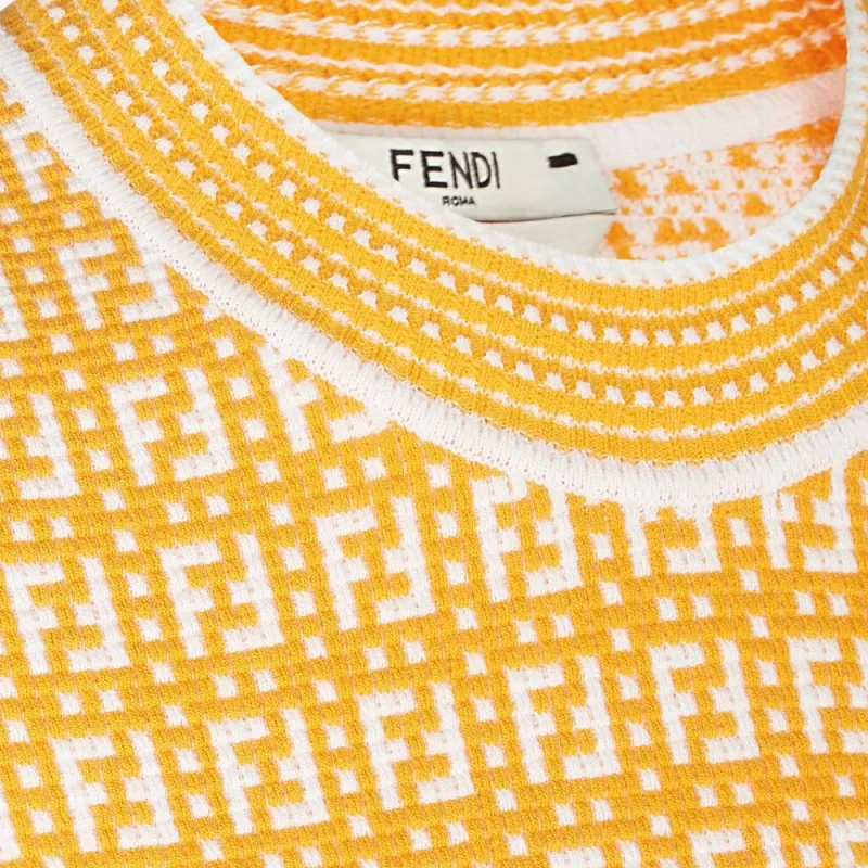 FENDI SS21 Sweater Women's Orange-5