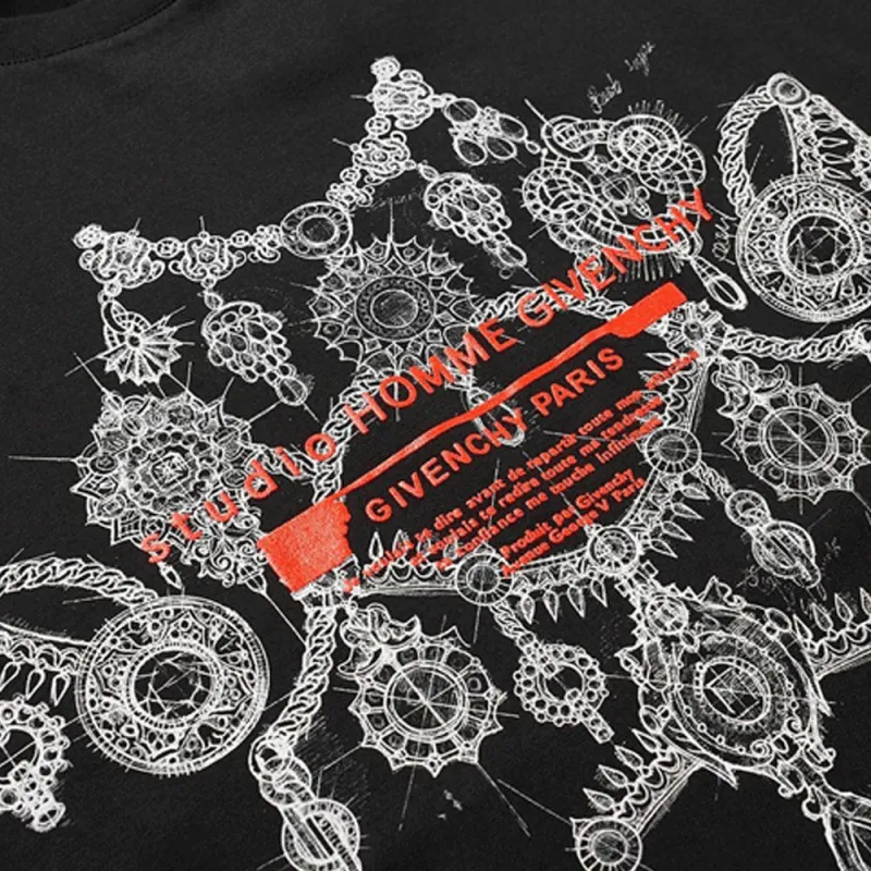 Givenchy FW22 T Shirt Men's Black-4