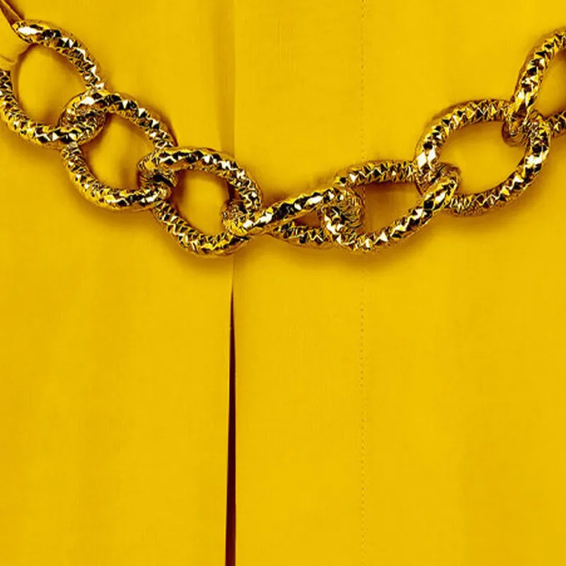 Givenchy SS21 Dress Women's Yellow-5