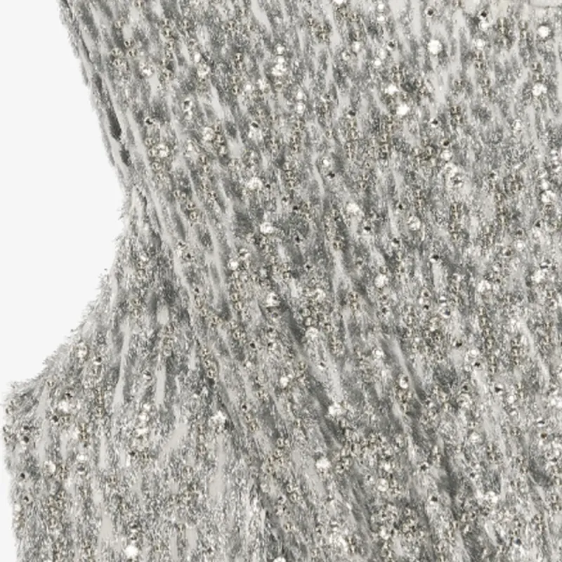 GIVENCHY SS23 Sleeveless Dress Women's Silver White-4