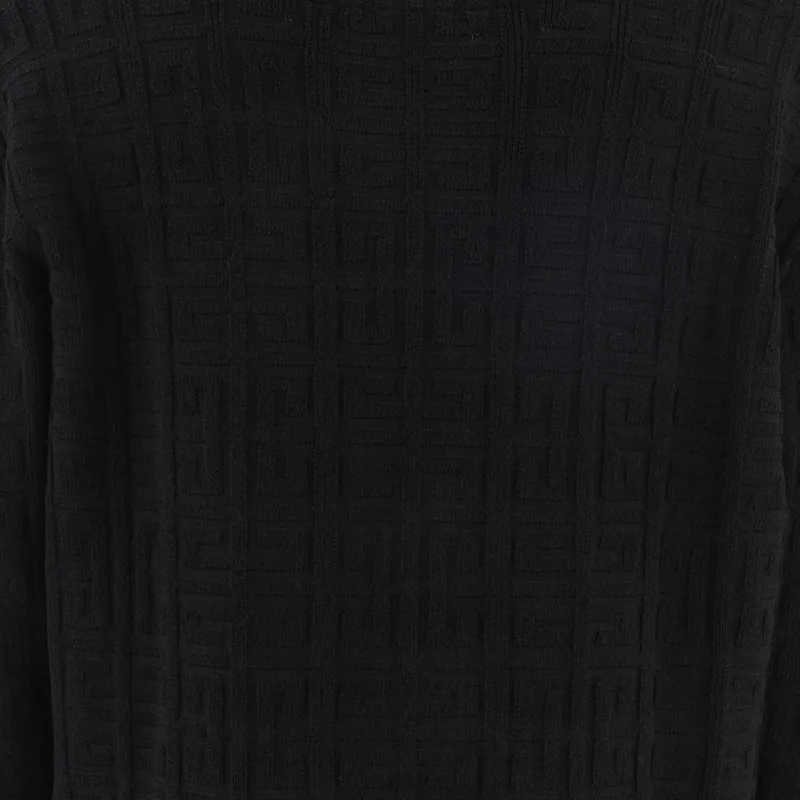 Givenchy Textured All Over 4G Crewneck Sweater-4