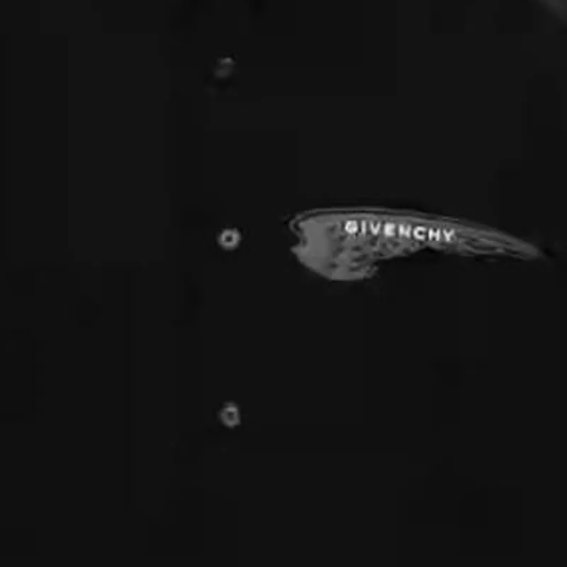 Givenchy Logo Embroidered Short Sleeved Shirt-1