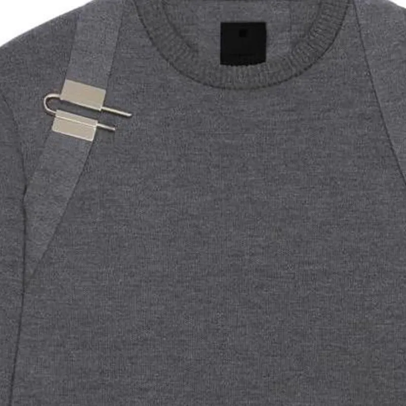 Givenchy Sweaters Men Gray-4