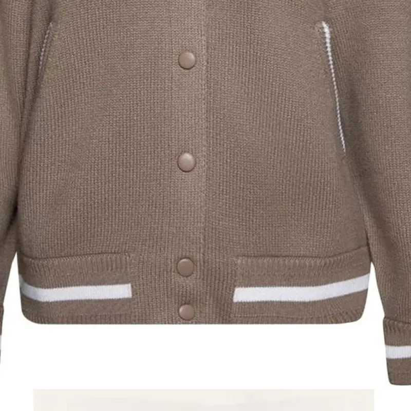 Givenchy Varsity Bomber Jacket 'Beige'-4