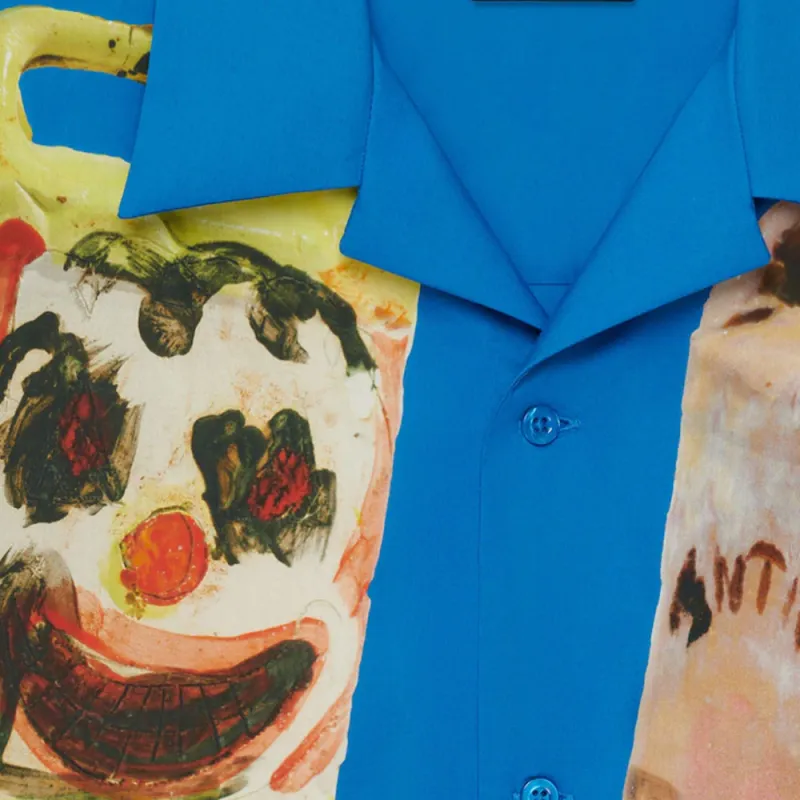Givenchy Hawaiian Shirt With Ceramic Prints-3