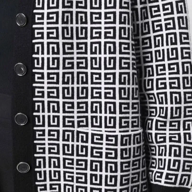 GIVENCHY SS22 Sweater Women's Black White-4