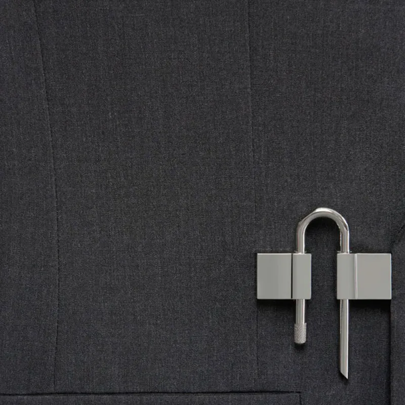 Givenchy Business Suit Coat Men's Gray-4