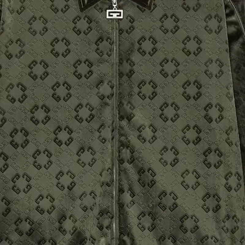 Givenchy Velvet Blouson With Piping Detail-4