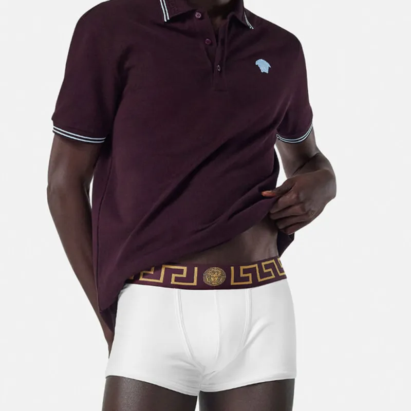 VERSACE Greca Border Stretched Boxer Briefs-2
