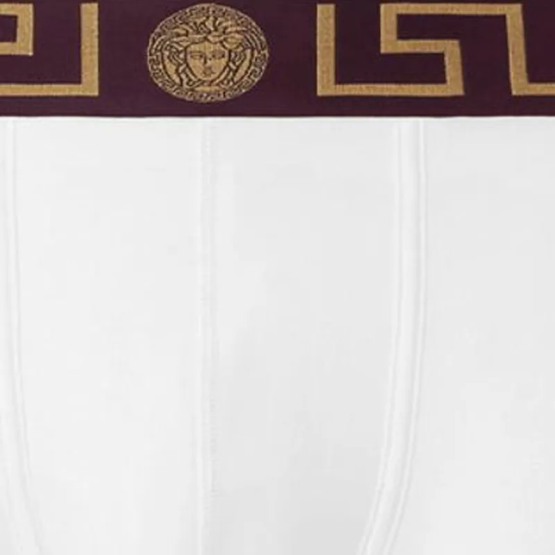 VERSACE Greca Border Long Boxers-4